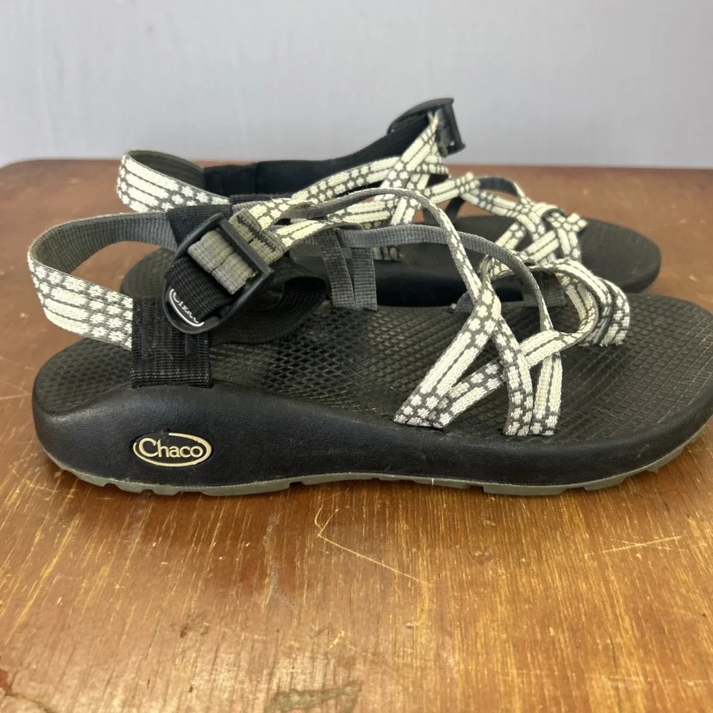 Chaco ZX/2 Yampa Sandals Womens Size 9 Gray Toe Loop Water Sport Hiking Outdoor